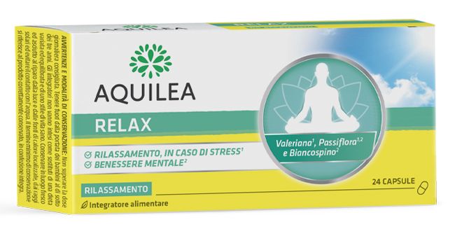 Aquilea relax 24 capsule da 396 mg