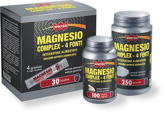 Winter magnesio complex 4 fonti 100 capsule vegetali