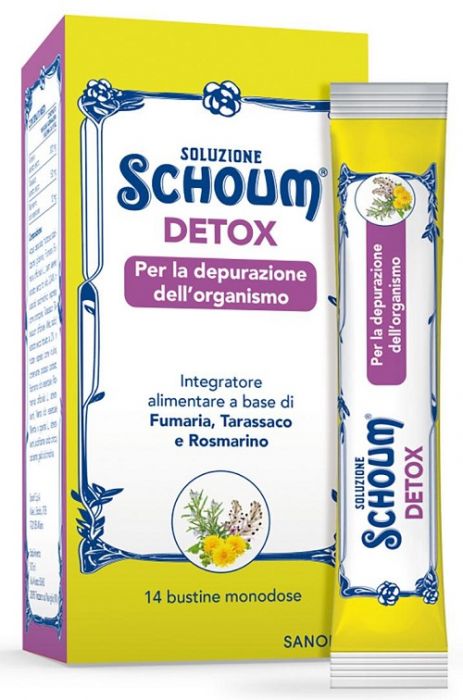 Soluzione schoum detox 14 bustine monodose