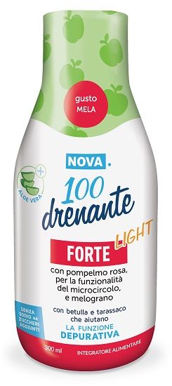 Nova100 dren forte light con aloe 300 ml