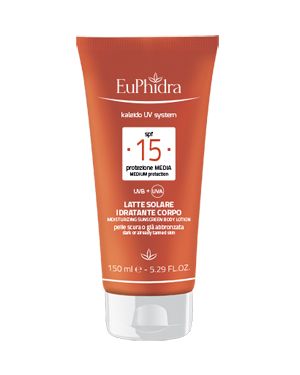 Euphidra kaleido uv system latte solare corpo 15