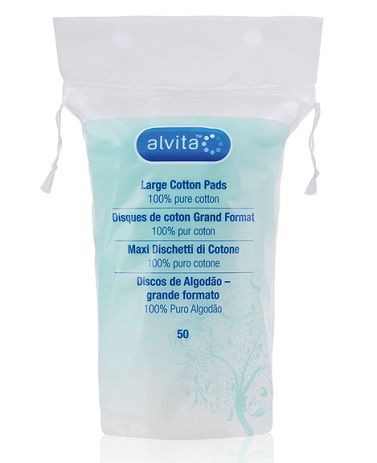 Alvita maxi dischetti cotone 80 pezzi