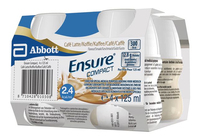Ensure compact caffe' 4x125ml