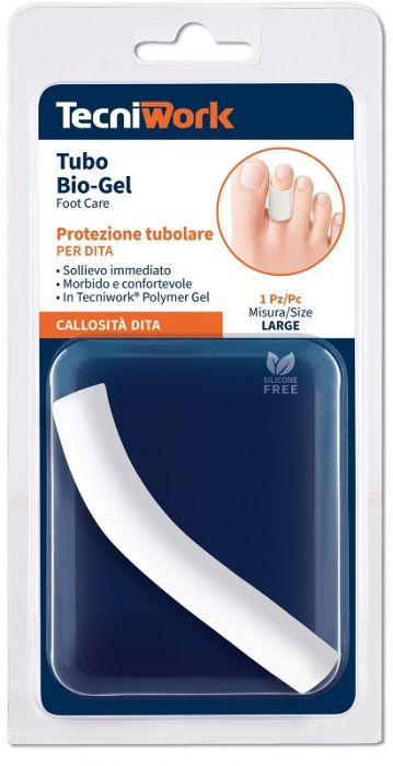 Protezione del piede biogel tubo gel 1 pezzo large