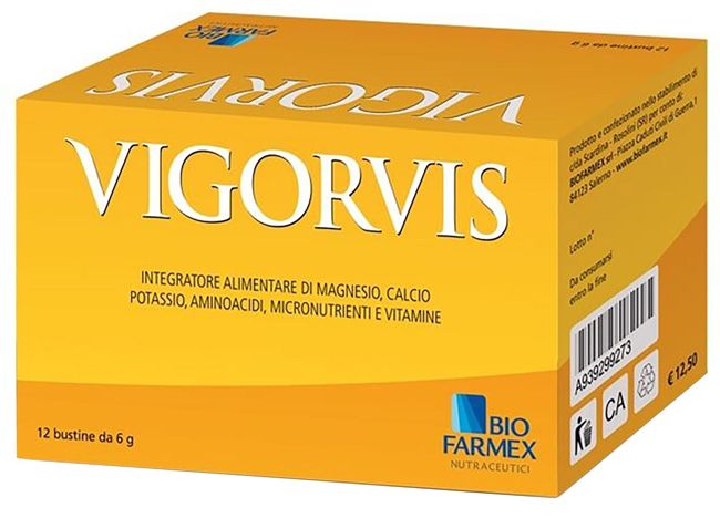 Vigorvis polvere 12 bustine 10 g