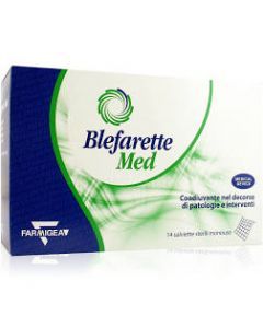 SALVIETTINE OCULARI MEDICATE BLEFARETTE MED 14 PEZZI