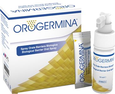 Orogermina spray orale 2 flaconi x 10 ml + 2 bustine 1,15 g di liofilizzato + 2 nebulizzatori orali