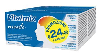 Vitalmix mente bipack 2 confezioni da 12 flaconcini da 12 ml