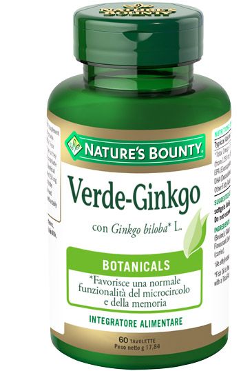 Verde ginkgo 60 tavolette