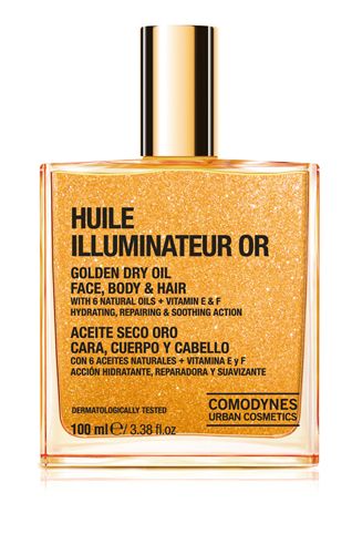 Comodynes huile illuminateur or per viso corpo e capelli 100 ml