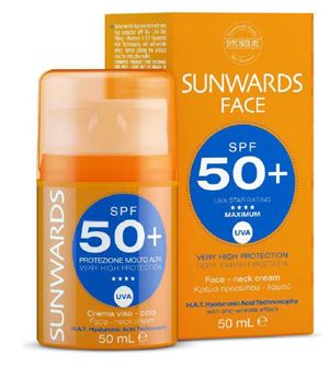 Sunwards face cream spf 50+ 50 ml
