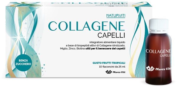 Naturviti collagene capelli 10 fialoidi 25 ml