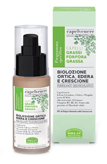 Capelvenere biolozione ortica edera e crescione 30 ml