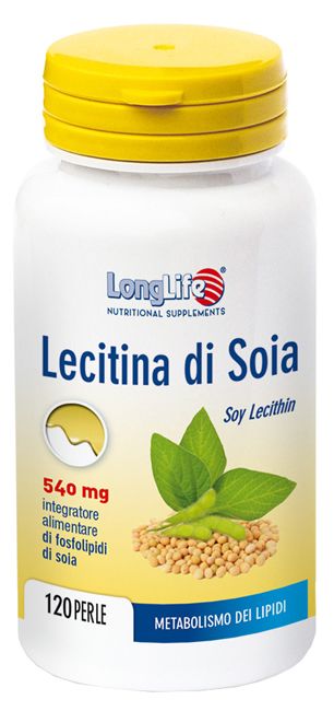 Longlife lecitina di soia 540mg 120 perle