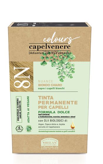 Capelvenere colours tinta capelli 8n biondo chiaro