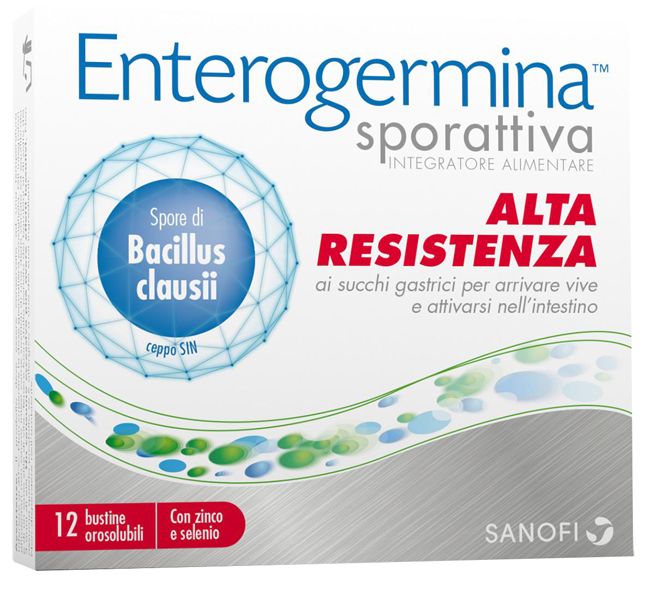 Enterogermina sporattiva 12 bustine orodispersibili