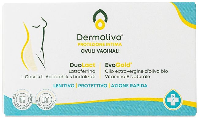 Dermolivo ovuli vaginali 10 pezzi