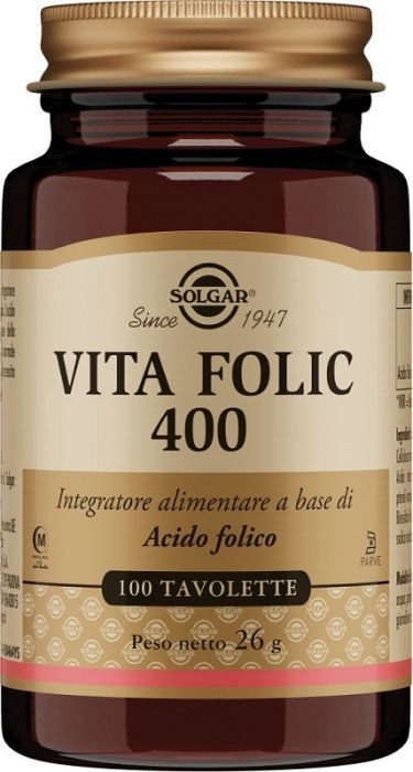Vita folic 400 100 tavolette