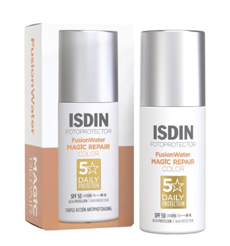 Fotoprotector fusion water magic repair color spf 50 50 ml