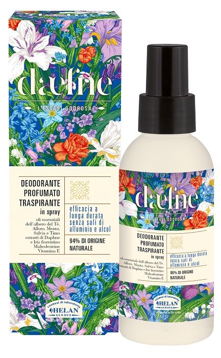 Daefne deodorante profumato traspirante in spray 100 ml