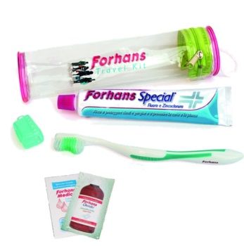 Dental kit forhans adulti spazzolino + dentifricio