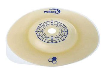 Placca convessa aurum 2 55mm diametro 35mm 5 pezzi