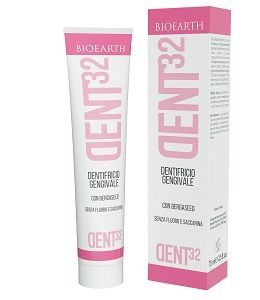 Dent32 dentifricio gengivale bergaseed 75 ml senza fluoro e saccarina