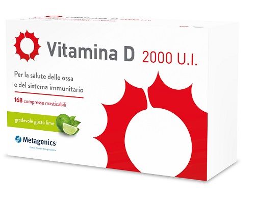 Vitamina d 2000 ui 168 compresse masticabili