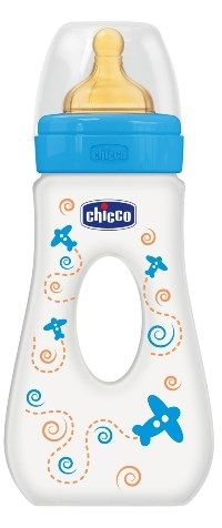 Chicco biberon passeggio boy caucciu da 240 ml