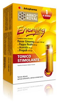 Arkoroyal energing complex 10 flaconcini unica dose