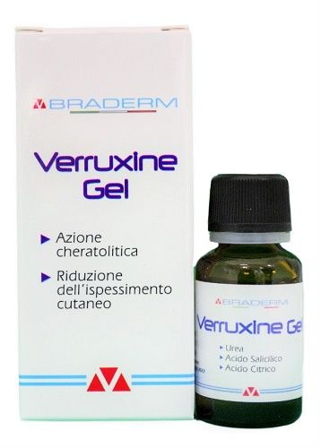 Verruxine gel 15 ml braderm