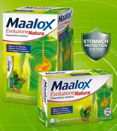 Maalox evoluzione natura 20 bustine