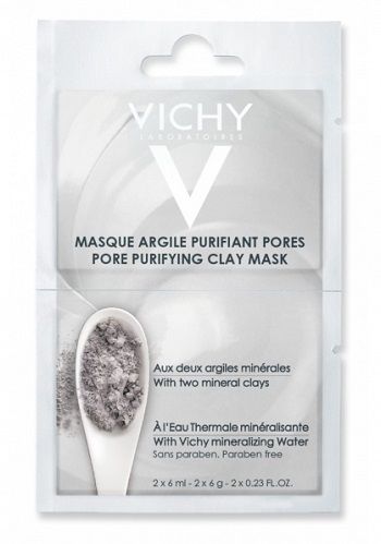 Maschera argilla purif 2x6 ml