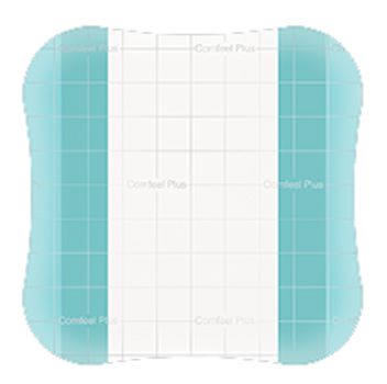 Medicazione speciale attiva trasparente con idrocolloide comfeel plus 10x10 cm 10 pezzi
