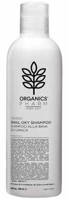 Organics pharma shampoo snail oxy