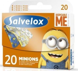 Cerotto salvelox minions 20 pezzi