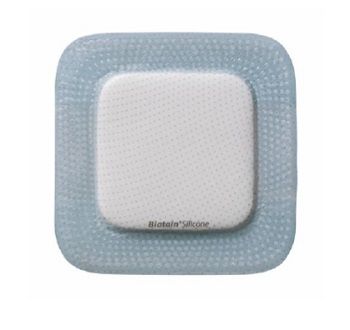 Biatain silicone medicazione in schiuma di poliuretano superassorbente con adesivo in silicone sacro