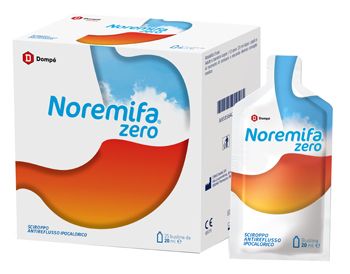 Noremifa zero sciroppo 25 buste da 20 ml