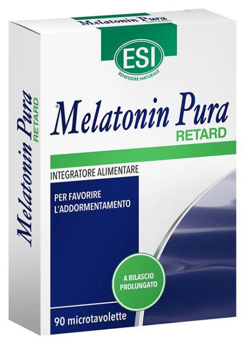 Melatonin pura retard 90 microtavolette