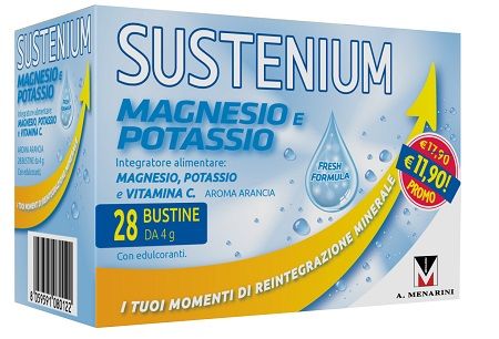 Sustenium magnesio potassio 28 bustine promo
