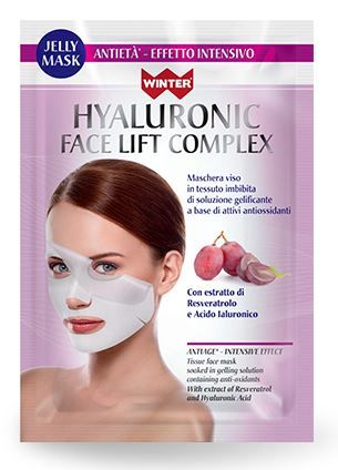 Winter hyaluronic face lift complex maschera viso antieta'