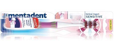 Mentadent spazzolino vertical expert sensi