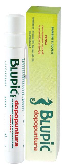 Blupic dopopuntura penna con essenze naturali e aluminium astuccio