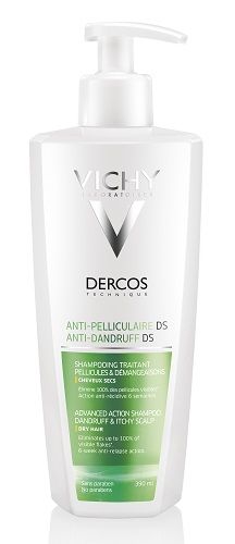 Dercos shampo antiforfora secchi 390 ml
