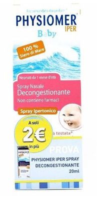 Physiomer baby spray iper promo 2017