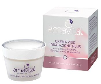 Amavital pelli da normali a secche crema viso idratazione plus 50 ml