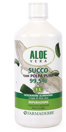 Aloe vera succo polpa pura 1000 ml