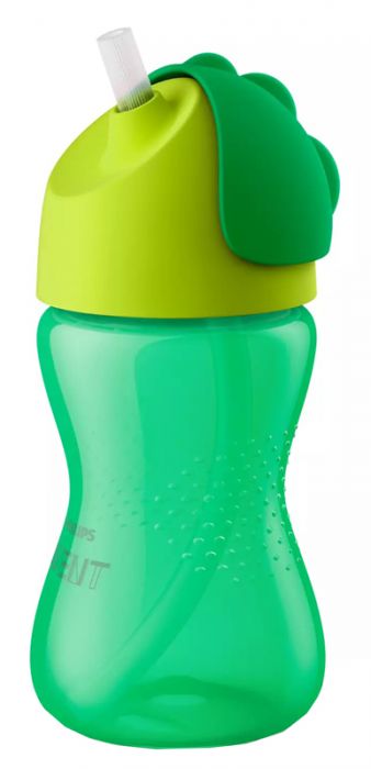 Avent tazza verde con cannuccia da 300ml