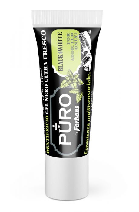 Forhans black4white dentifricio 12 ml