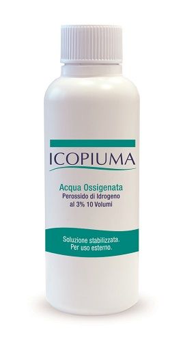 Icopiuma acqua ossig 3% 10v250ml